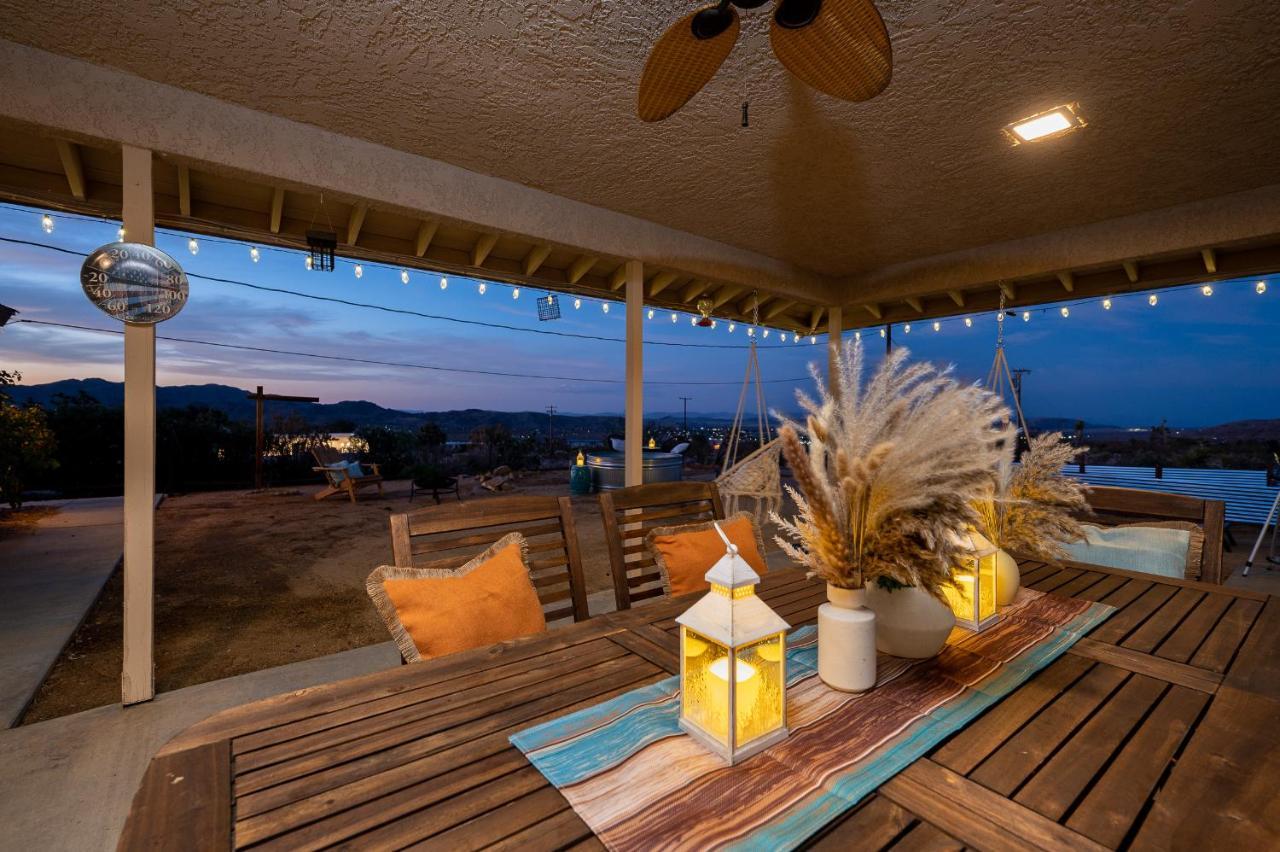 The Stargaze In Joshua Tree - Pool, Hot Tub, Views Villa Eksteriør billede