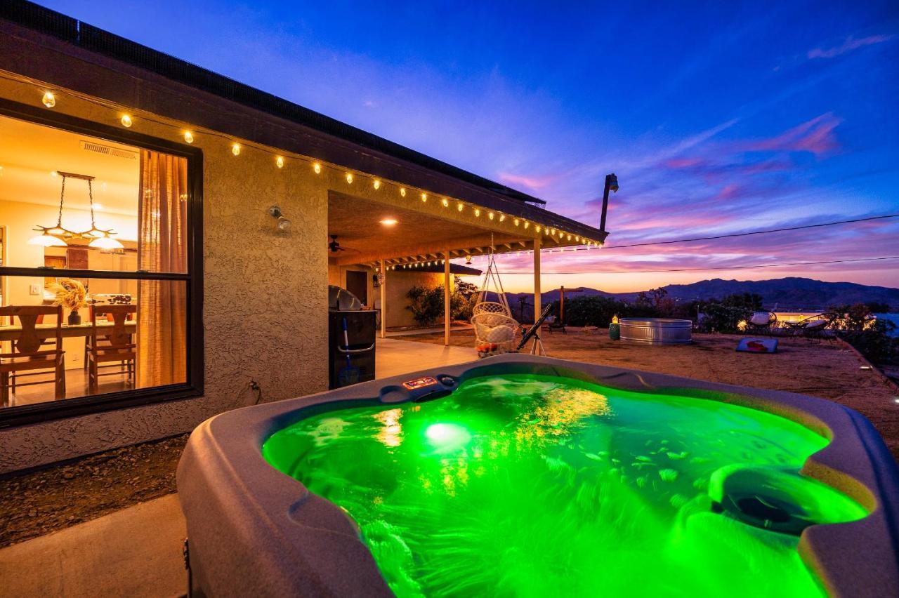 The Stargaze In Joshua Tree - Pool, Hot Tub, Views Villa Eksteriør billede