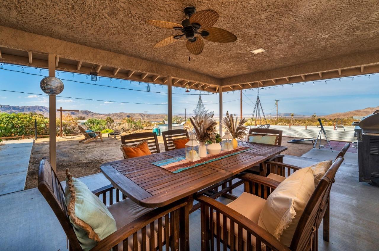 The Stargaze In Joshua Tree - Pool, Hot Tub, Views Villa Eksteriør billede